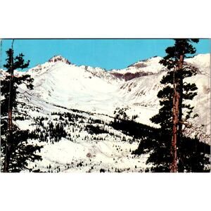 The Front Range Looking East From Loveland Pass CO Vintage Postcard SP17-23
